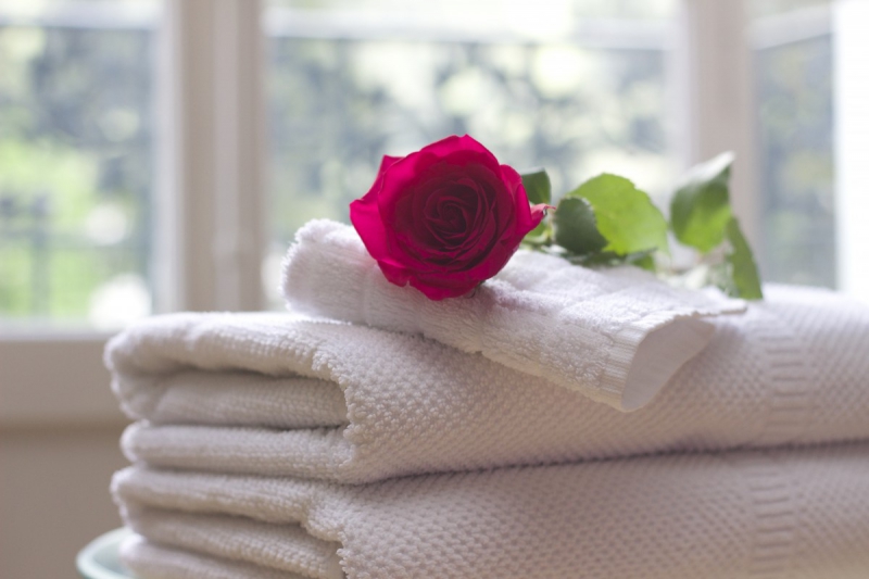 chambre-hote-SEILLANS-min_towel_rose_clean_care_salon_spa_white_bath-731641